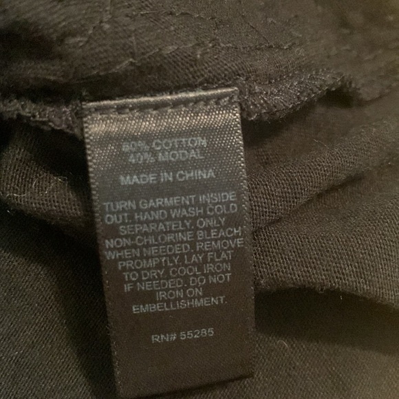 𝅺express Dreamweight Cotton Sequin Racerback Tank Top Black Women’s XS - Picture 7 of 7